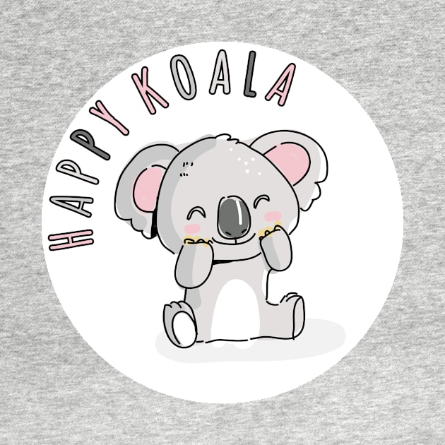 Happy Koala by superdupertees